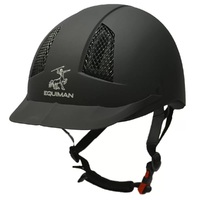 Шлем пластиковый с регулировкой "EQUIMAN COOLMAX"